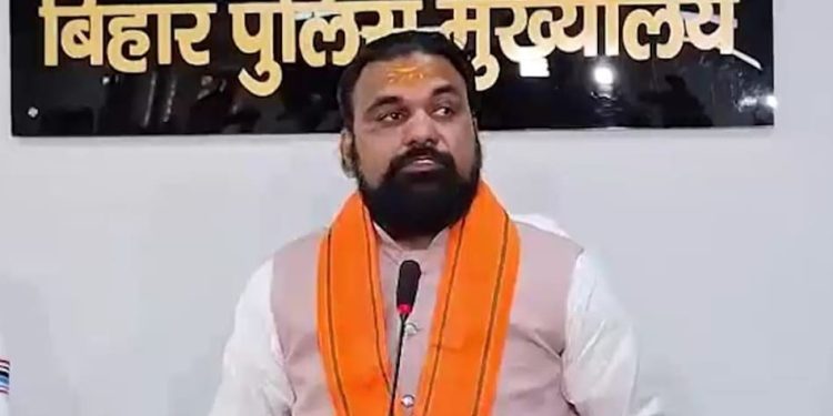 Bihar Police Action Against Mafia, Samrat Choudhary Home Ministry Bihar, DGP Vinay Kumar Press Briefing, Bihar Women Police Scooty Patrol, Bihar Mafia Property Seizure Drive