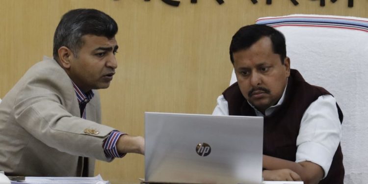 Bihar Satellite Township Project Image Nitin Naveen Bihar Urban Development Meeting Greenfield City Model Bihar