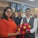 Shreyasi Singh ministry charge photo Bihar new sports and IT minister image Shreyasi Singh oath and political journey picture