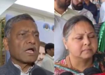 Misa Bharti Bihar Election 2025 Statement Tejashwi Yadav Mahagathbandhan Campaign Bihar VVPAT Controversy in Samastipur and Danapur Akhilesh Prasad Singh on Bihar Election Change Bihar Election 2025 Political Analysis