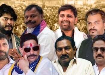 Bihar Election 2025 Bahubali Leaders Results Image Anant Singh Mokama Victory Photo Osama Shahaabuddin Winning Celebration Bihar Bihar Assembly Election Counting Trends 2025