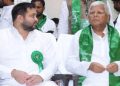 Lalu Prasad Yadav road show in Danapur Bihar Election 2025 Tejashwi Yadav addressing public rally in Mokama RJD campaign in Bihar ahead of assembly election Misa Bharti with Lalu Yadav in Danapur roadshow
