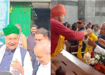 Nitish Kumar Mazar visit Patna, Nitish Kumar Hanuman Mandir Darshan, Nitish Kumar Gurudwara Matha Tekna, Bihar CM Nitish Kumar Patna religious visit