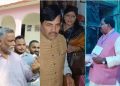Bihar election 2025 voting, Pappu Yadav casting vote, Shahnavaz Hussain voting with wife, KrishnaNandan Paswan voting booth, Bihar voters queue