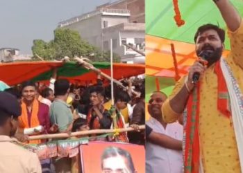 पवन सिंह मधुबन रैली में भाषण देते हुए पवन सिंह की रैली में उमड़ी भीड़ का नजारा पवन सिंह के समर्थन में एनडीए कार्यकर्ता बिहार विधानसभा चुनाव 2025 में पवन सिंह की जनसभा