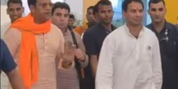 तेज प्रताप यादव Y Plus Security Image CRPF Security for Tej Pratap Yadav Tej Pratap Yadav Bihar Politics Home Ministry Security Update Bihar