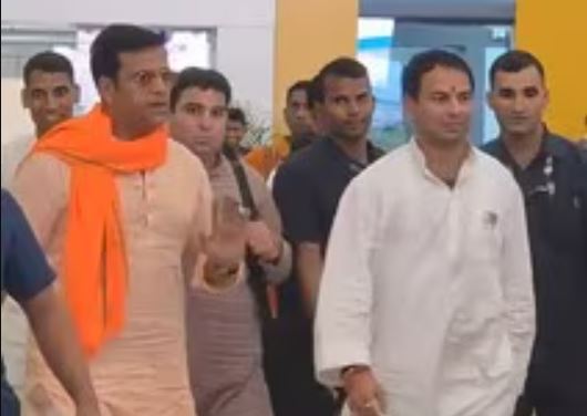 तेज प्रताप यादव Y Plus Security Image CRPF Security for Tej Pratap Yadav Tej Pratap Yadav Bihar Politics Home Ministry Security Update Bihar