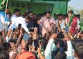 Tejashwi Yadav addressing rally in Pirpainti, तेजस्वी यादव की चुनावी सभा बिहार, Mahagathbandhan rally Bihar 2025, Tejashwi Yadav Bihar election campaign