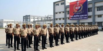 BISF Bihar Security Force Image Industrial Security in Bihar Photo Bihar Investment and Safety Model Visual Bihar Crime-Free Mission Graphic