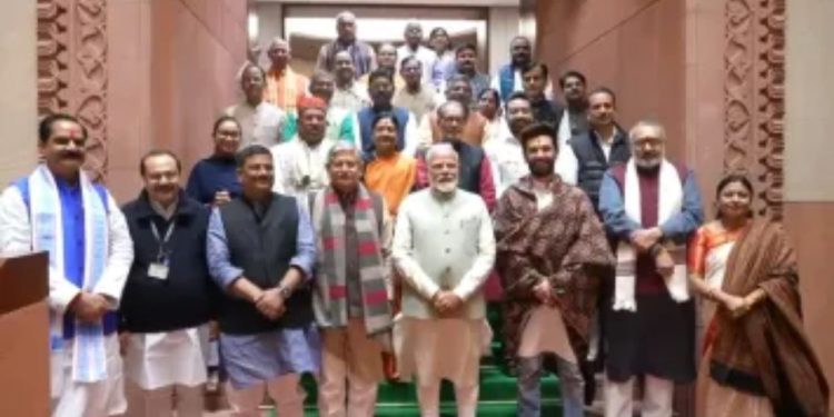 Bihar NDA MPs Meet PM Modi, PM Modi Bihar Election Impact, NDA 202 Seats Bihar Election