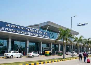 Patna Airport Runway Image JP International Airport Bihar Photo Patna Runway Expansion Map Visual Patna Airport Safety Discussion Graphic