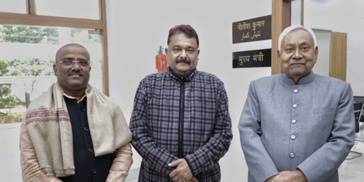 Sushil Kumar Modi Jayanti ceremony Patna, Nitish Kumar invitation event, SK Memorial Hall Patna program, Bihar political leaders event