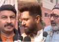 VB-G RAM G Bill 2025 Parliament, Giriraj Singh on labour bill, Chirag Paswan Gandhi ideals statement, Nishikant Dubey opposition protest, Manoj Tiwari developed India employment