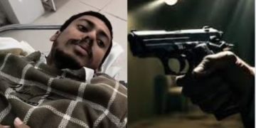 Begusarai JDU student leader Sonu Rai injured, Lohia Nagar firing spot Begusarai, Begusarai Sadar Hospital Sonu Rai treatment, Bihar crime news image