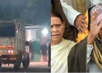 Rabri Devi 10 Circular Road bungalow night shifting, Patna Rabri Devi residence vacated, Bihar politics Rabri Devi house, Lalu family government bungalow Patna