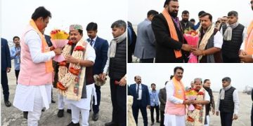 नितिन नबीन पटना एयरपोर्ट पर स्वागत भाजपा नेताओं के साथ नितिन नबीन का रोड शो पटना में बीजेपी कार्यकर्ताओं की भीड़ राष्ट्रीय कार्यकारी अध्यक्ष नितिन नबीन बिहार दौरा