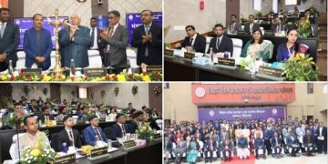 Nitish Kumar at Manthan 2025 Gaya, Bihar CM addressing officers, BIPARD campus inauguration, Nitish Kumar Mahabodhi Temple, Bihar development meeting