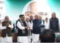 JDU Samman Samaroh Patna Image, Bihar NDA Victory Celebration Photo, Sanjay Jha Umesh Singh Kushwaha Event Patna, JDU Party Office Patna Ceremony