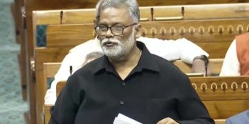 Pappu Yadav Lok Sabha Speech on Bihar Eviction Issue Bihar Dalit Basti Demolition Protest by Pappu Yadav Purnea Begusarai Eviction Case Debate in Parliament