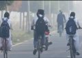 winter fog in city school timing news, DM order school timing change winter, dense fog cold wave effect schools