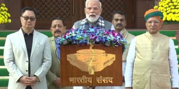 "PM Modi Winter Session Address Photo", "Narendra Modi Parliament Statement Image", "PM Modi on Bihar Election Participation", "Modi Comments on Opposition in Winter Session"