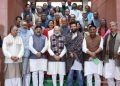 PM Modi Bihar NDA Meeting Photo, Narendra Modi with Bihar MPs, Bihar NDA Historic Win Reaction, PM Modi Parliament Meeting Bihar Leaders