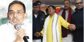 Upendra Kushwaha residence litti chokha party, RLM MLAs Bihar politics, Rameshwar Mahato statement controversy, BJP Nitish Naveen meeting RLM, Bihar political turmoil news