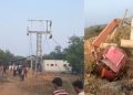 Rohtasgarh Ropeway collapsed during trial, रोहतासगढ़ किला रोपवे पिलर गिरा, Bihar ropeway accident site