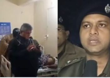 Samastipur crime scene image, BJP leader Ropuk Sahni murder Samastipur, Khanpur police station Bihar, Samastipur SP Arvind Pratap Singh investigation