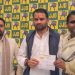 Tej Pratap Yadav membership campaign, Janshakti Janta Dal members joining, Bihar political party expansion, Tej Pratap Yadav news