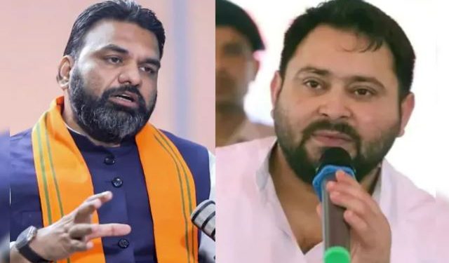 Bihar crime scene image, Begusarai murder news photo, RJD spokesperson press statement image