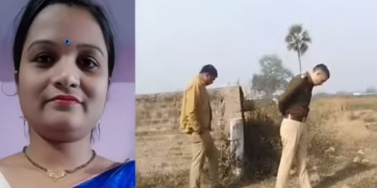 Patna police press conference murder case, wife murder investigation Bihar, accused husband arrested Patna, Jehanabad woman murder, Bihar crime scene investigation