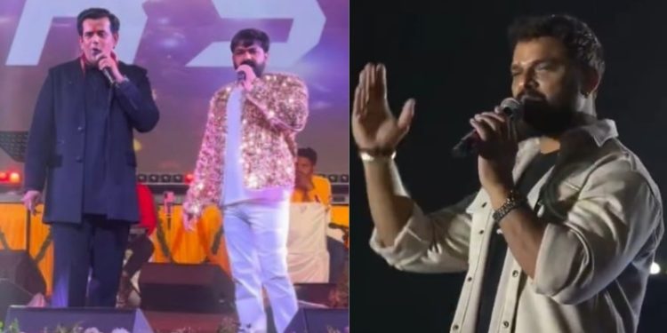 Khesari Lal Yadav angry speech, Ravi Kishan Bhojpuri controversy, Khesari Lal Yadav viral video Kolkata, Bhojpuri actors political clash