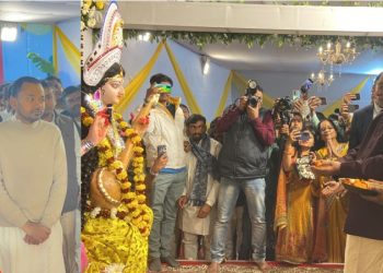 निशांत कुमार सरस्वती पूजा जेडीयू, नीतीश कुमार और निशांत कुमार पटना, ललन सिंह बयान जेडीयू, जेडीयू आईटी सेल कार्यालय पूजा कार्यक्रम