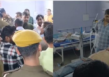 Purnia firing incident image, Suraj Bihari murder scene, Maranga police station crime, Bihar daylight murder news