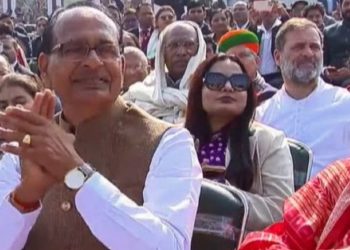 Rahul Gandhi Republic Day Parade seat controversy, Kartyavya Path Republic Day leaders seating, Congress BJP protocol dispute Republic Day