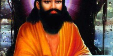 Sant Ravidas Jayanti celebration at Ravindra Bhawan Patna Bihar Rajya Dharmik Nyas Parishad Sant Ravidas Program Sant Ravidas portrait and social harmony message