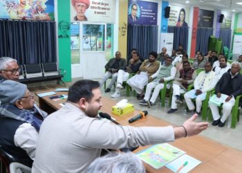 Tejashwi Yadav meeting in Patna, RJD leaders meeting Bihar, Bihar budget session opposition strategy, Tejashwi Yadav RJD strategy