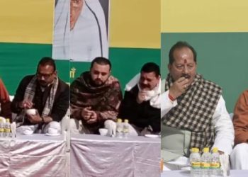 Tej Pratap Dahi Chura Bhoj Photo, तेज प्रताप यादव भोज इमेज, Lalu Prasad at Bhoj, Bihar Political Leaders at Patna Event