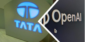 Tata Group and OpenAI partnership image, Sam Altman with N Chandrasekaran, AI infrastructure in India, TCS OpenAI collaboration, India AI future news