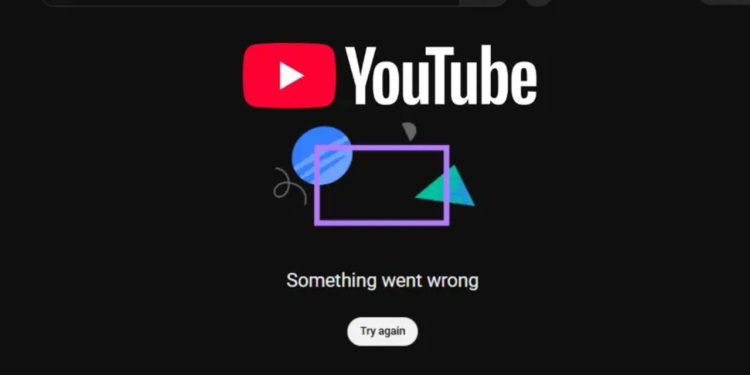 YouTube outage global users affected YouTube down error message screenshot Downdetector spike showing YouTube problem Google statement on YouTube outage