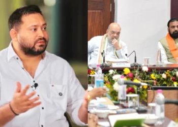 Amit Shah Kishanganj meeting photo, Seemanchal border security review, Bihar political controversy over union territory, Amit Shah Bihar tour 2026