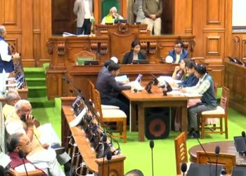 Bihar assembly protest image, RJD MLAs protest inside assembly, Bihar budget session debate visuals, assembly funny moments India, reservation demand protest Bihar Vidhan Sabha