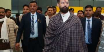 Chirag Paswan Hajipur circuit house press meet, Chirag Paswan budget discussion speech, Bihar political leaders press conference, NDA budget discussion event Hajipur, Chirag Paswan media interaction Bihar