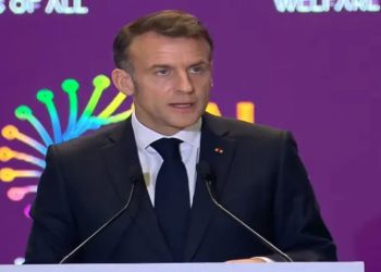 Emmanuel Macron at India AI Impact Summit, Macron AI geopolitics statement, India Small Language Model policy, AI GPU infrastructure India, Delhi AI Summit 2026 speech