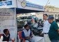 smart meter awareness camp gaya, Bihar smart meter campaign stall, SBPDCL smart meter awareness program, electricity department awareness Bihar, smart prepaid meter information stall गया