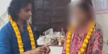 Pacharhi Math Mahant Mauni Baba image Shravan Das Kathavachak Bihar case photo Bihar POCSO Court hearing file photo Police investigation in minor assault case