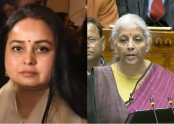 Budget 2026 Parliament India, Rohini Acharya reacts on budget, Nirmala Sitharaman Union Budget, Bihar flood management issue, Opposition reaction on Budget 2026