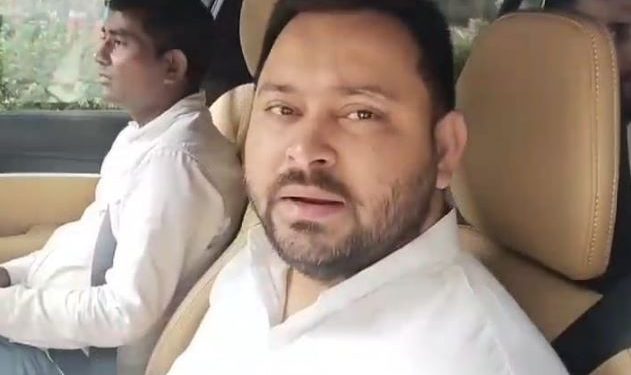 Tejashwi Yadav in Rouse Avenue Court hearing, लैंड फॉर जॉब केस में तेजस्वी यादव की पेशी, CBI जांच लैंड फॉर जॉब मामला, बिहार राजनीति में तेजस्वी यादव