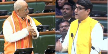 Bihar Assembly session debate, Vijay Sinha speaking in assembly, Rahul Kumar RJD MLA raising issue, Bihar land reform discussion, Bhumihar Brahmin controversy assembly debate